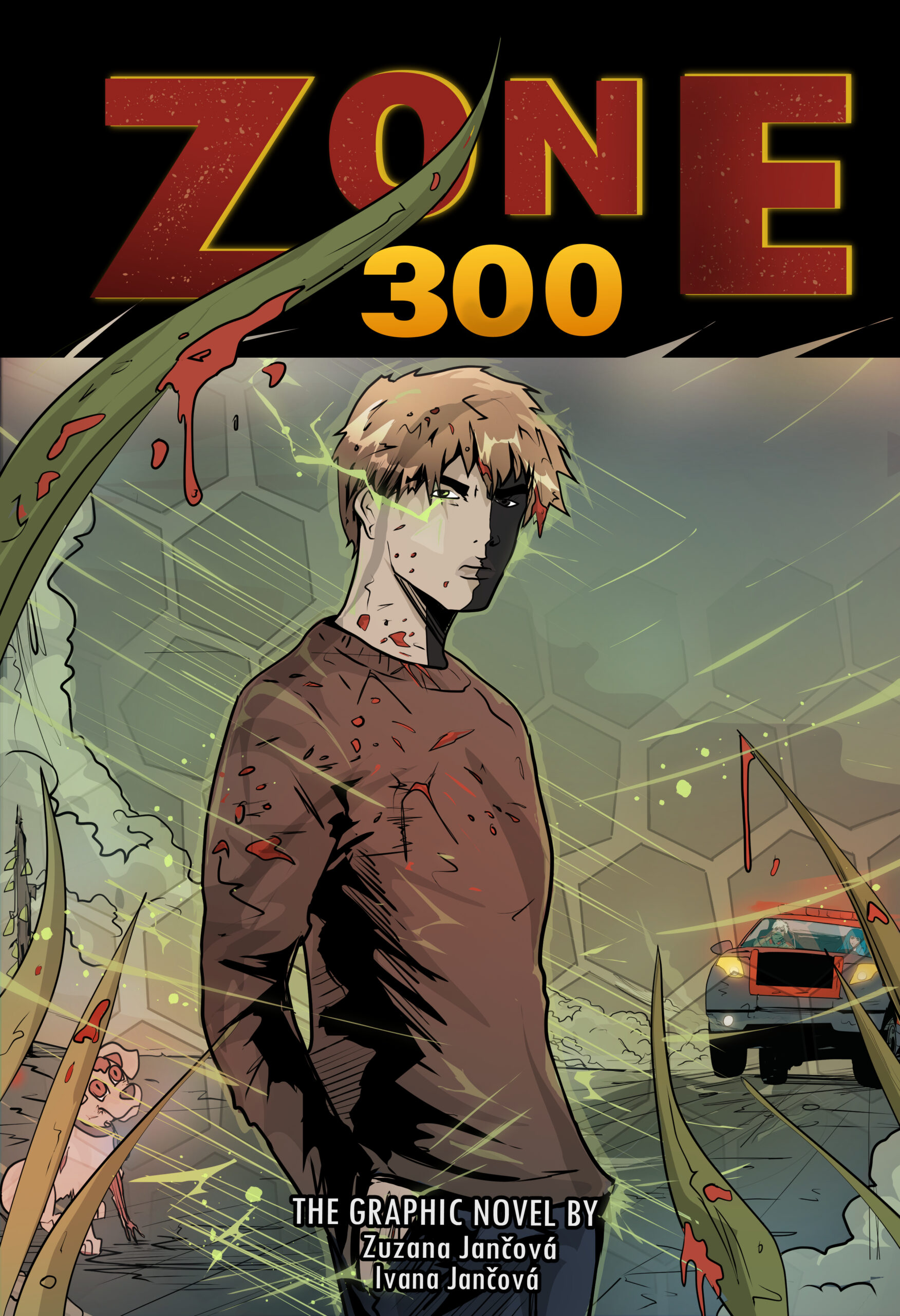 Zóna 300 – obálka