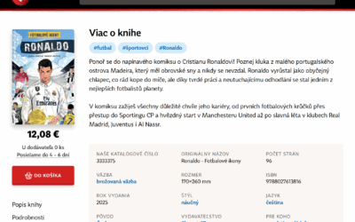 Ako vznikal komiks o Cristianovi Ronaldovi: príbeh, ktorý inšpiruje deti aj dospelých