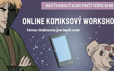 Tvorivé online komiksové workshopy úspešne odštartovali nový rok